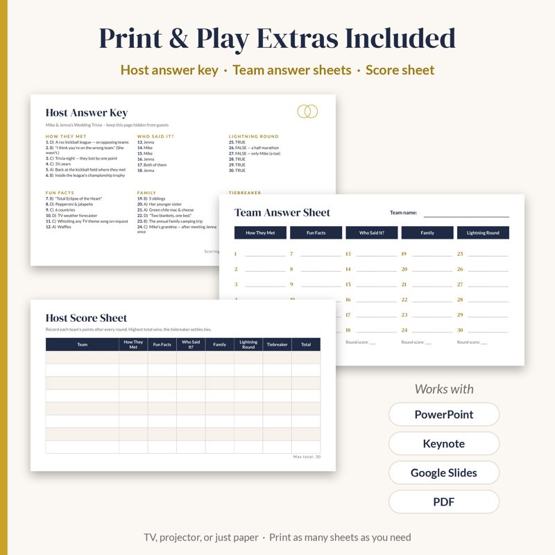 Print and play